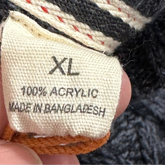 Weatherproof Vintage sweater, XL, NEW. Mock neck, chunky cable knit, fisherman - Picture 12 of 14